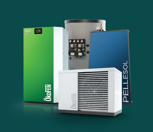 Apercu de la gamme solution de chauffage ÖkoFEN